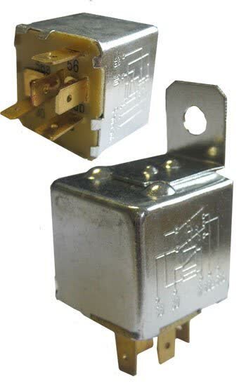 Relais 12V Fernlicht & Abblendlicht passend für Case 1502351C1, 3221178R1
