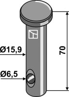 Bolzen 16xh11x65x55 Passend für Amazone DK032...