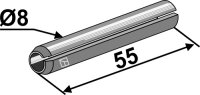 Spannstift Ø8x55