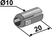 Spannstift Ø10x20