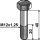 Sechskantschraube mit Feingewinde M12x125x40 8.8