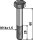 Sechskantschraube mit Feingewinde M14x15x60 12.9