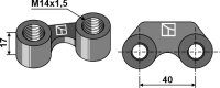 Bügelmutter M14x15