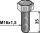 Sechskantschraube mit Feingewinde M16x15X35 10.9