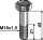 Sechskantschraube mit Feingewinde M16x15x45 12.9