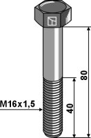 Sechskantschraube mit Feingewinde M16x15X80 12.9 Passend...