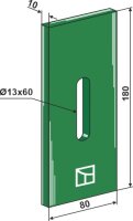 Greenflex Kunststoff-Abstreifer für Packerwalzen...