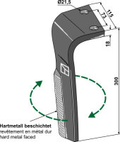 Kreiseleggenzinken rechte Ausführung Passend...