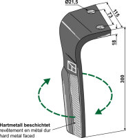 Kreiseleggenzinken rechte Ausführung Passend...