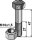 Schraube mit Sicherungsmutter M16x15x47 12.9