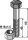Schraube mit Sicherungsmutter M16x15x60 12.9