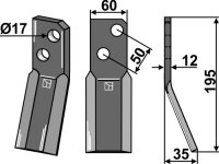 Rotorzinken Passend für Forigo-Roteritalia F4153011