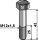 Sechskantschraube mit Feingewinde M12x15x43 12.9