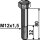 Schraube M12x15 10.9 Passend für Irus 10101280960