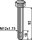 Schraube M12x175 12.9 Passend für Dücker 901012085