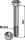 Schraube mit Sicherungsmutter M16x150 10.9