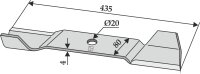 Mähermesser 435mm Passend für AS 4966