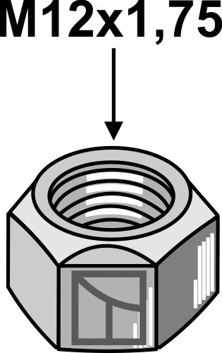 Sicherungsmutter M12x175 Passend für Dücker AS 900016008
