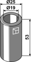 Buchse Ø25x53xØ19 Passend für Berti...