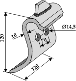 Schlegel Passend für Dücker 945000990
