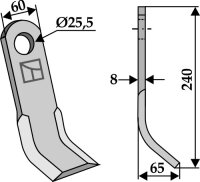 Y-Messer Passend für Ferri 901004
