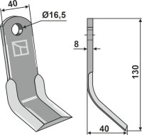 Y-Messer Passend für Ferri 901146