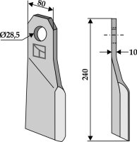 Schlegel links Passend für Gilbers 802-001
