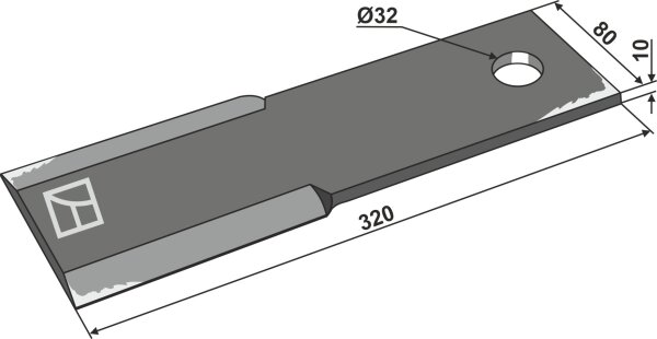 Schlegel Passend für Howard Kongskilde 73000706569V