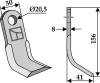 Y-Messer Passend für Hymach 024G