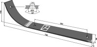 Gleitkufe 790 Passend für Jupidex 05 SL M5