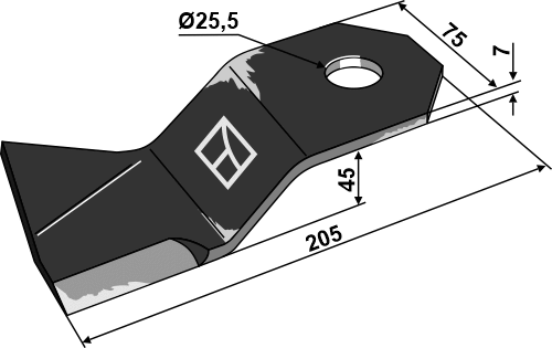 Schlegel links Passend für Major 84RM-SB01
