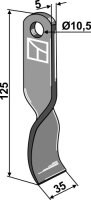 Gedrehtes Messer Passend für Turner 3012614