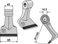Hammerschlegel PTA Passend für ACMA Zanon Agrimaster...