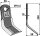 Y-Messer Passend für Kverneland Maletti MA6400080