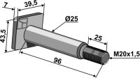 Bolzen Passend für Maschio Gaspardo T40005131