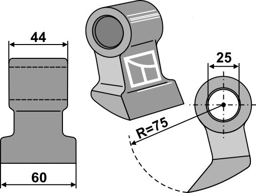 Hammerschlegel Passend für Agrimaster 3008045