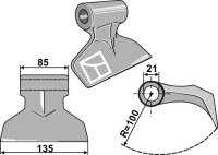 Hammerschlegel Passend für Berti 0794 MP