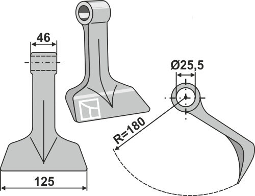 Hammerschlegel Passend für Maschio Gaspardo T30004025 T30004027R