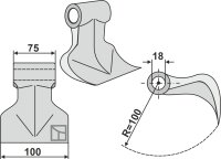 Hammerschlegel Passend für Dragone 3048