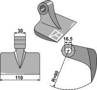 Hammerschlegel Passend für Meritano Z909