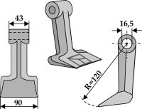 Hammerschlegel Passend für Falc F450433