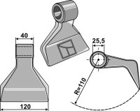 Hammerschlegel Passend für Quivogne CTX25110