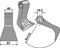 Hammerschlegel Passend für F.A.E. 111023000