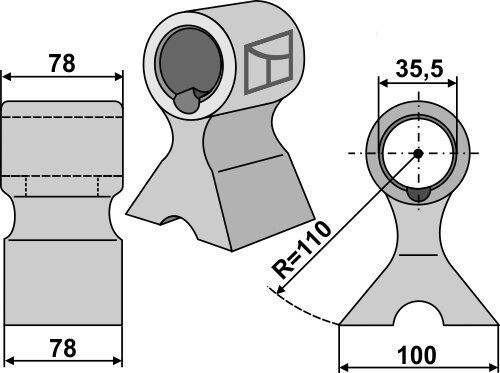 Hammerschlegel Passend für Seppi 190.02.002
