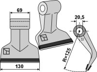Hammerschlegel PTA Passend für Sauerburger 10024