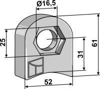 Halter Passend für Sicma