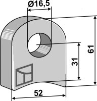 Halter Passend für Sicma