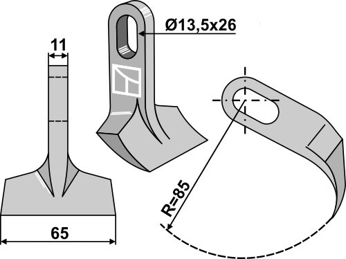 Hammerschlegel Passend für Peruzzo 5030031