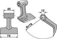 Hammerschlegel Passend für Palladino Irus 10132370097