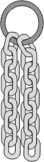 Prallschutzkette 8 x 32